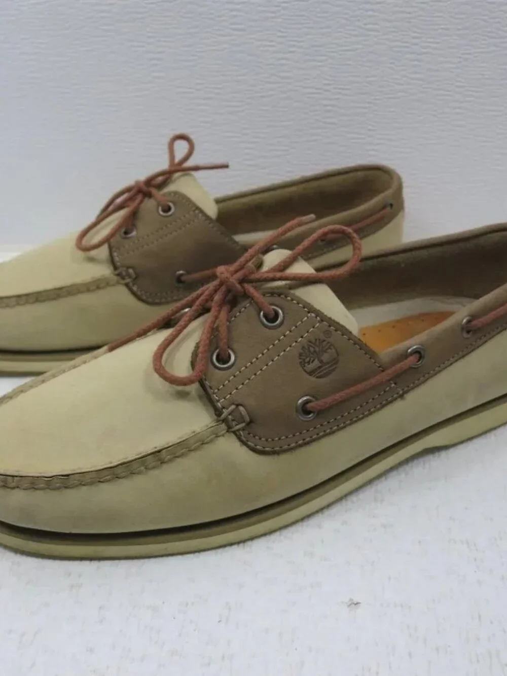 Timberland Two Tone Nubuck Casual Deck Boat Shoes Men's Footwear Shoes Sz 11.5